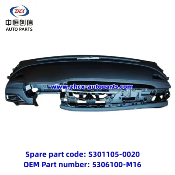 Sestavení přístrojové desky pro Changan CS75 2022