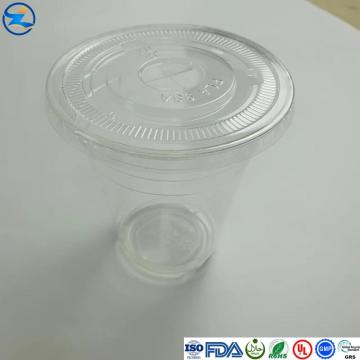 100% Biodegradable Original Color Thermoformed PLA Cup