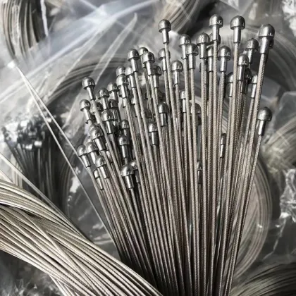 Jagwire B04 Bicycle Inner Cables - Road Bike Compatible Stainless Steel Brake Cables