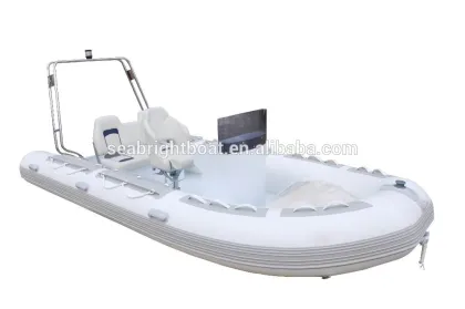 380cm 12ft CE Approved Aluminum Hull Customize Orca Hypalon RIB