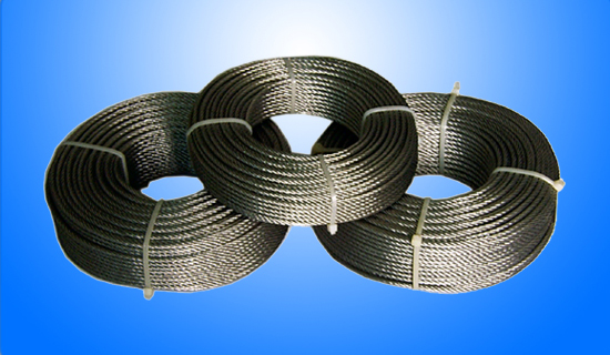 steel wire by linear foot