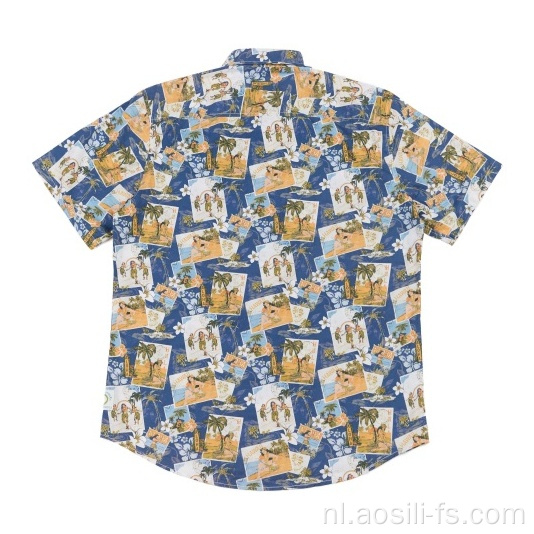 Heren shirts Beach Hawaii
