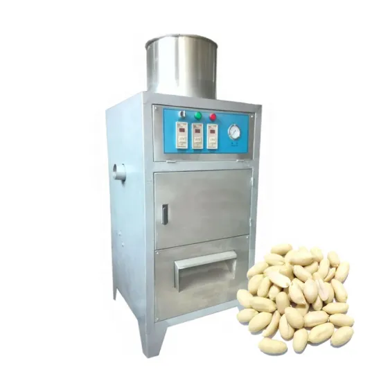 Electric Peanut and Nut Skin Removing Peeler - Cashew Red Skin Peeling Machine