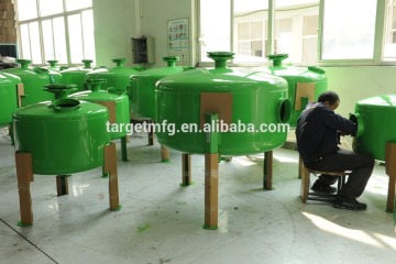 ISO 9001 factory USA/Europe standard 48" powdercoated carbon steel sand media filtration systems