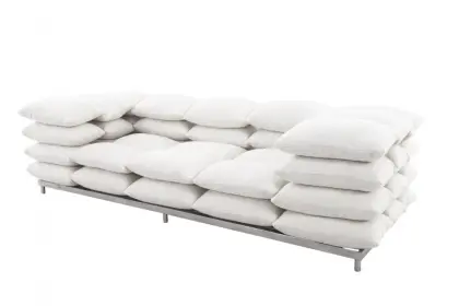 Creative Fabric Cushionized sofa by Christiane Hogner