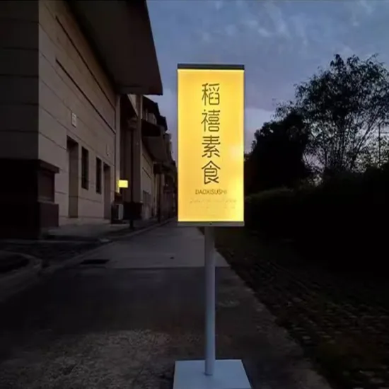 LED Solar Signboards: Solar-Powered Advertising Signs
