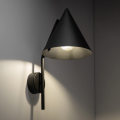 Cono wall lamp with LED light bulb