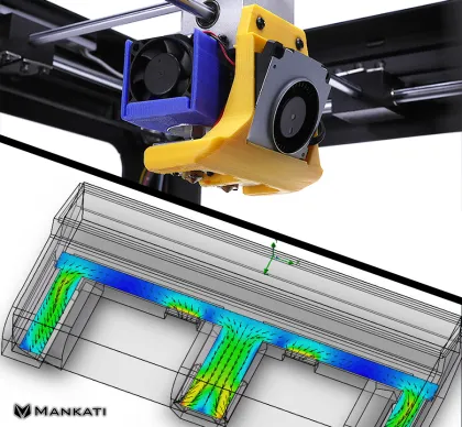 Mankati Consumer Electronic 3D Printer, Large 3D Printer & Dual Extruders