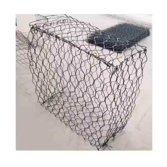 High Quality PVC Galvanized Wire Woven Gabion Mesh and Gabion Baskets