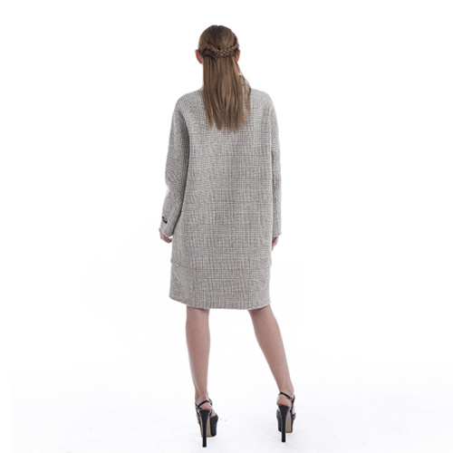 Sobretudo de cashmere elegante de inverno