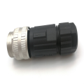 7/8'' Field-wireable Connector Male Straight 4-Pole