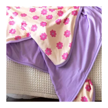Bamboo Comfort Blanket for Kids - Soft and Warm Baby Quilt