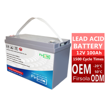 Customized 12V 70Ah M8 Terminal Lead-Acid Batteries AGM Varta Gel Bateria