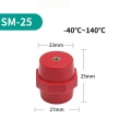 High strength insulator for neutral line insulation support