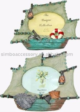 photo frame with clock