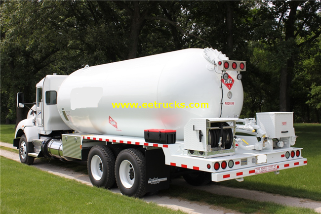 10 Wheeler Propane Delivery Tankers