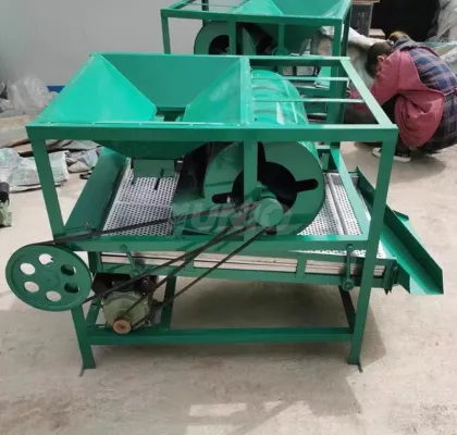 Sesame Seed and Cereal Grains Air Screening Machine for Cleaning and Separating Wheat
