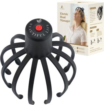 Vital care Electric Scalp Massager, 3 Modes Cordless Head Scratcher for Stress Relax, Birthday & Christmas Gift