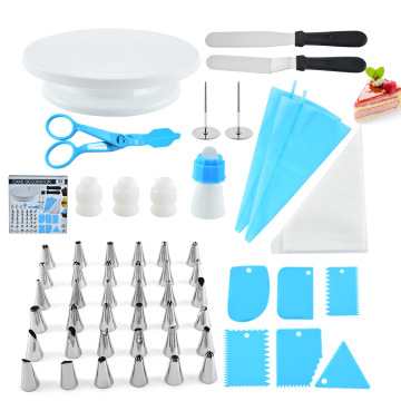 Baking Decorations Supplies Set: Nozzles, Piping Tips, Icing Tips & More