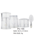 Poudre libre cosmétiques Sifter Jar contenant