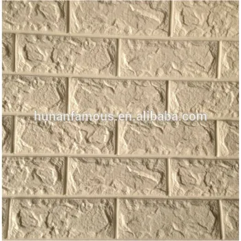 PE foam 3D stone non-toxic beautiful wallpaper