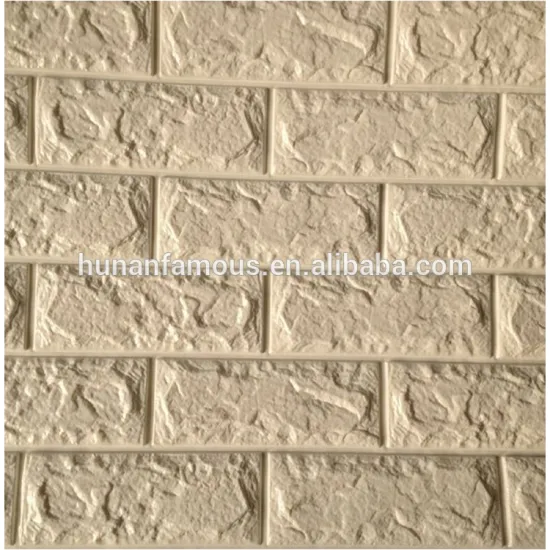 PE foam 3D stone non-toxic beautiful wallpaper