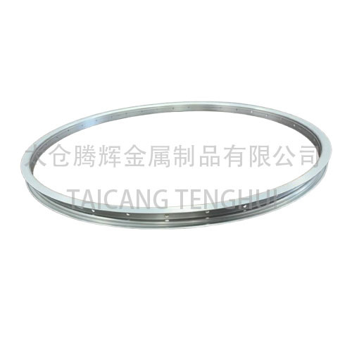Borda de roda de alumínio de camada única durável