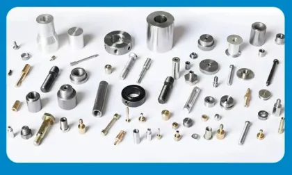 copper nuts studs aluminum alloy precision hardware