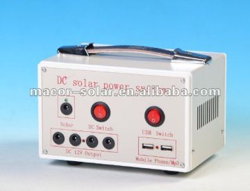 15W Solar System For Lighting and Moblie Charging