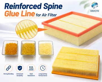 Polyolefin Hot Melt Adhesive for Reinforced Spine Line of Car Air Filter TONGDE 3081