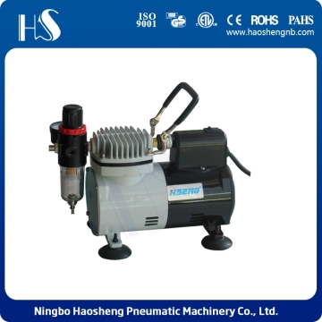 Airbrush Compressor with Fan for Airbrush Tattoo, Hobby Nail Art and So on