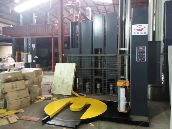 M type pallet wrapping film machine