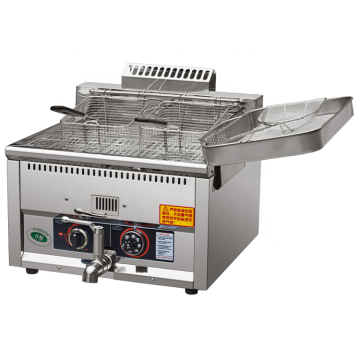 Electric Commercial Countertop Fryer 304 Stainless Steel 220V