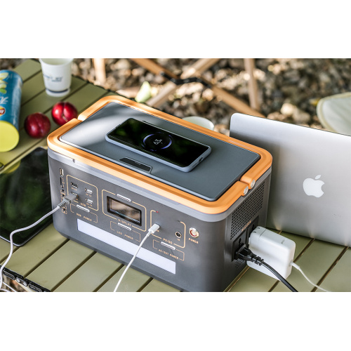 Station d&#39;alimentation portable 500W pour le camping