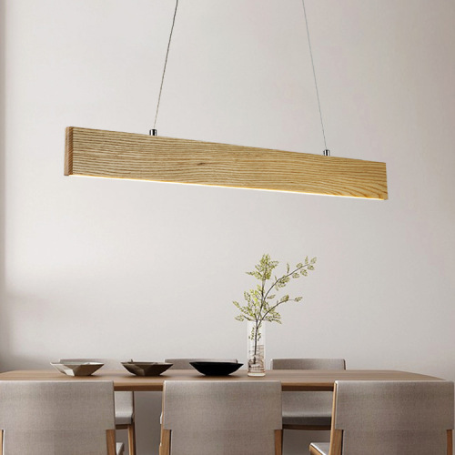 Đèn chiếu sáng đương đại bằng gỗ LEDER