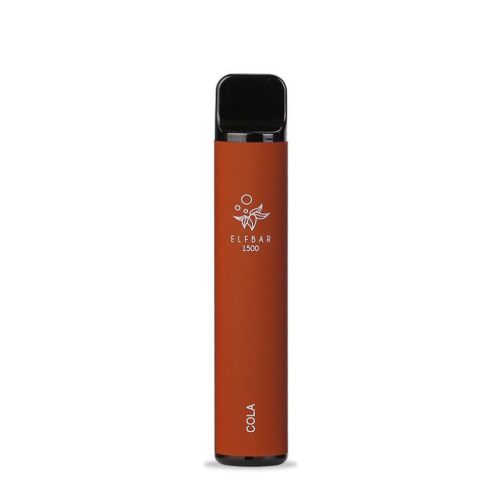 Einweg -Vapes Elf Bar 1500 Puffs Cola Aroma