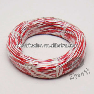 PVC insulated twisted pair wire cable CCA conductor with low prices