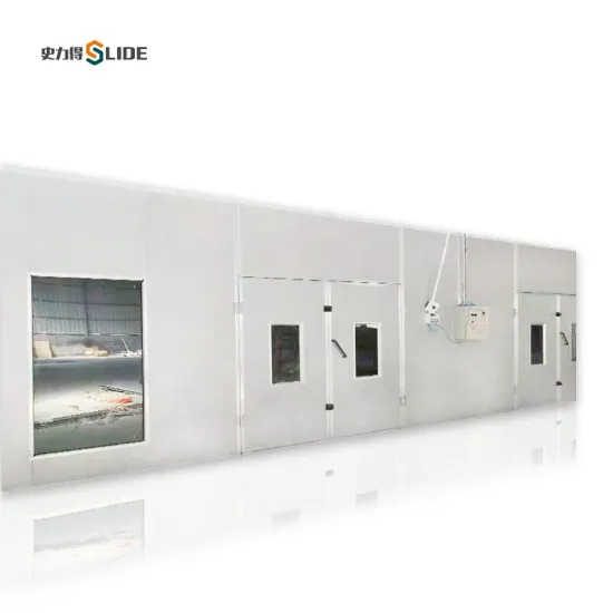 SLD  Industrial Water Curtain Furniture Paint Booth/Water Curtain Spray Booth with CE