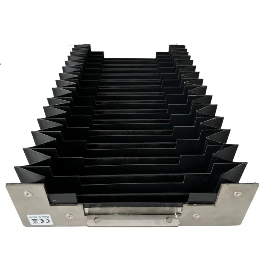 Machine Fire-Proof Steel Lamellas Armor Telescopic Cover CNC Linear Protection
