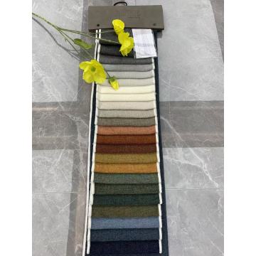 Tela duradera de chenilla de color sólido para muebles