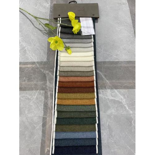 Tela duradera de chenilla de color sólido para muebles