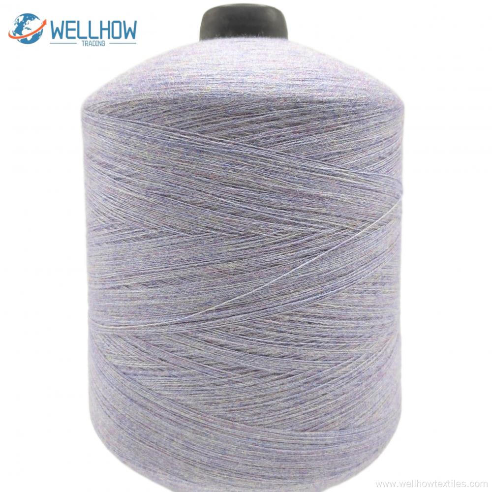 Viscose Nylon PBT 2/28S Melange Core Spun Yarn