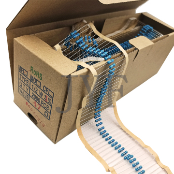 Multi-Watt Color Ring Resistor Finder: 1%, Metal Film, DIP Resistors