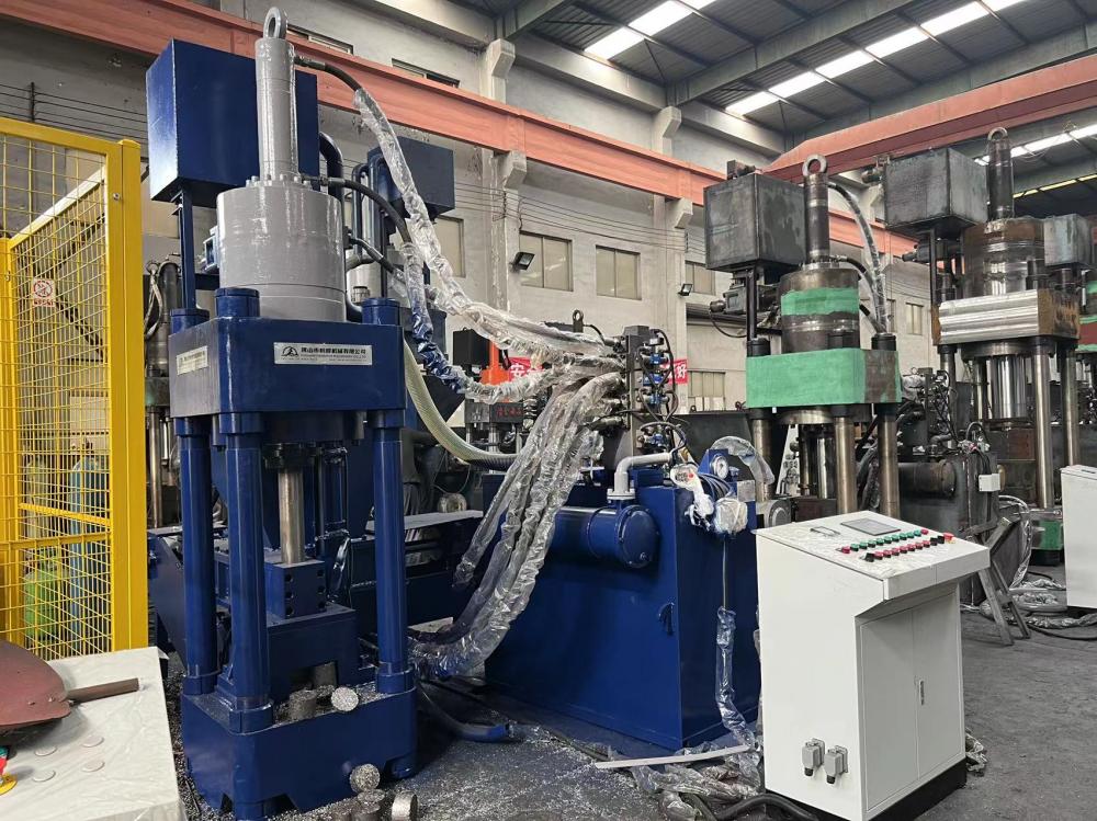 Metal Chips Recycling Briquette Presses For Aluminum Waste