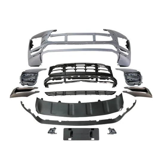14-17 Porsche MACAN Hot Front Bumper Fit for TURBO Style