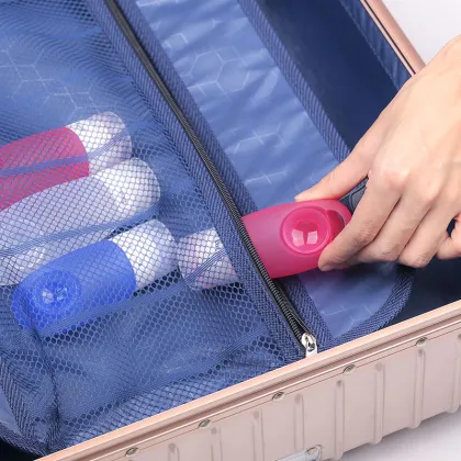 Silicone Squeeze Leak Proof Shampoo Kit Bottle