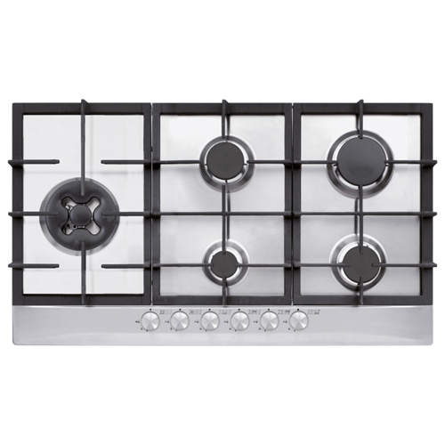 90cm Hob Glem Stainless Steel