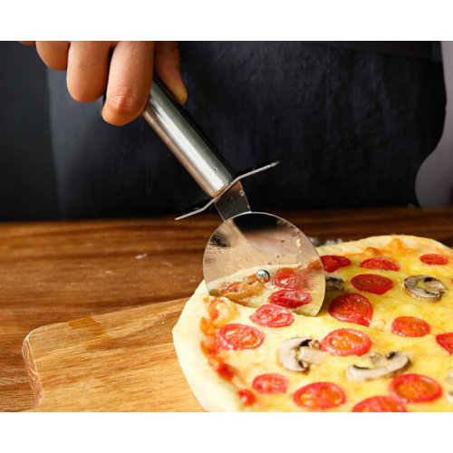 Couteau à pizza en acier inoxydable de haute qualité