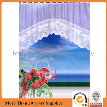 Polyester Lace Kitchen Curtains C-style