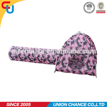 printing polyester good-selling child play tent with passageway